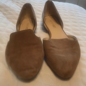 Nine West tan flats